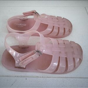 Pink Jelly Shoes